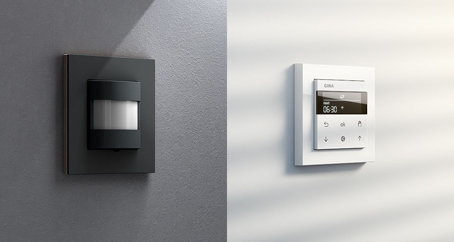 Mechanizmy, ściemniacze wyłączniki termostaty